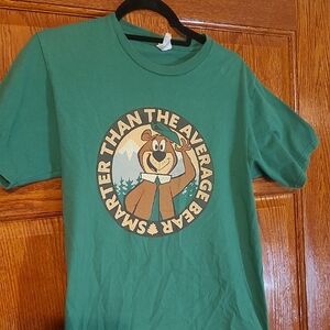 Retro Yogi Bear Men's T-Shirt Size Small